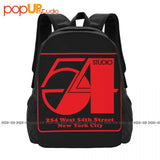 Studio 54 Disco Mirror Ball Backpack Soul 70S 80S Night Club Bag