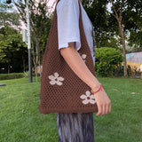Casual Flower Sports Shoulder Bag Women Handbag