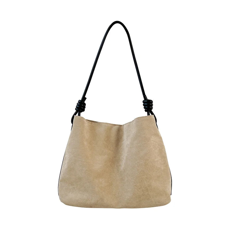 Suede Shoulder Side Bag Women Winter Large Capacity Crossbody Handbag