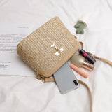 Summer Beach Straw Weave Shoulder Bag for Women
