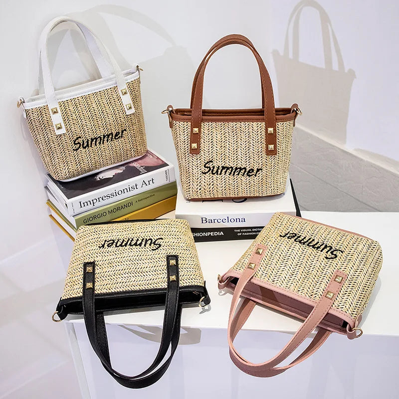 Bohemian Weaving Beach Straw Bag Women Handbags