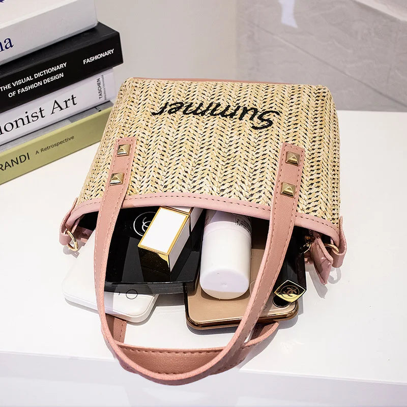 Bohemian Weaving Beach Straw Bag Women Handbags