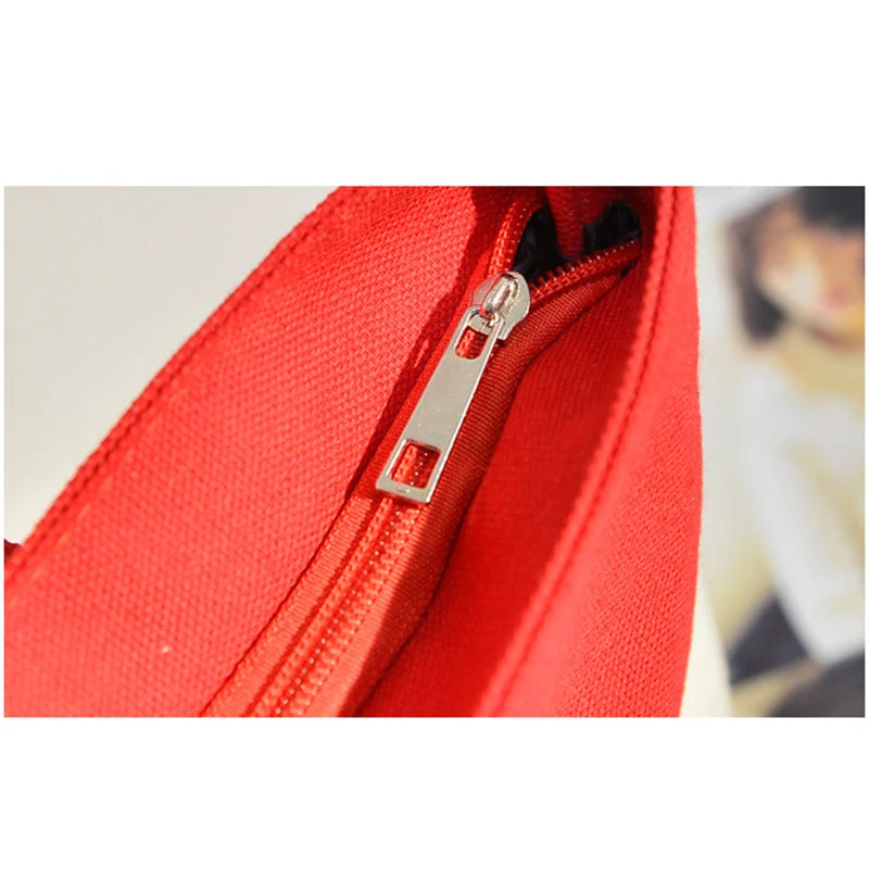 Summer Canvas Bags Women Canvas Handbag Tote Bag Shoulder Bag Sac A Main