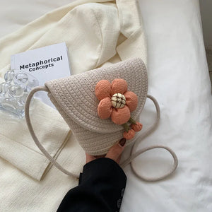 Summer Fabric Small Shoulder Bag for Women Travel Handbags