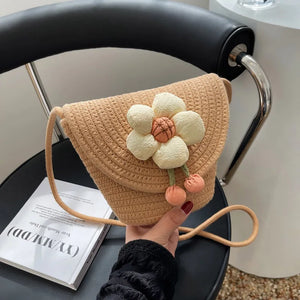 Summer Fabric Small Shoulder Bag for Women Travel Handbags