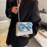 Summer Female Bag Bowknot Tote Bags for Women B478