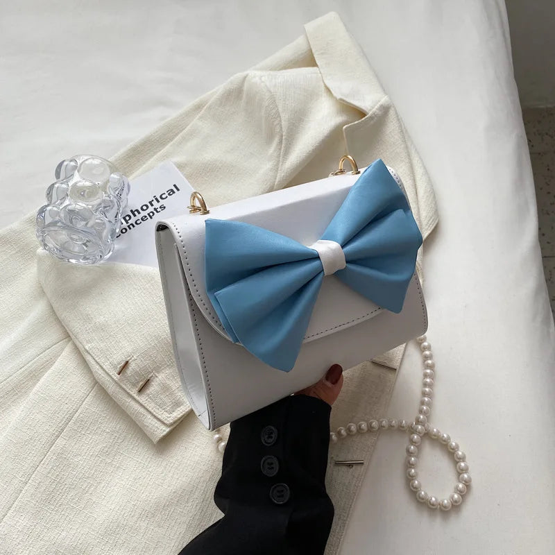 Summer Female Bag Bowknot Tote Bags for Women B478