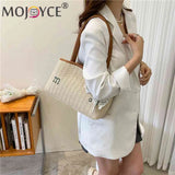 Summer Straw Shoulder Bag Woven Tote Handbag