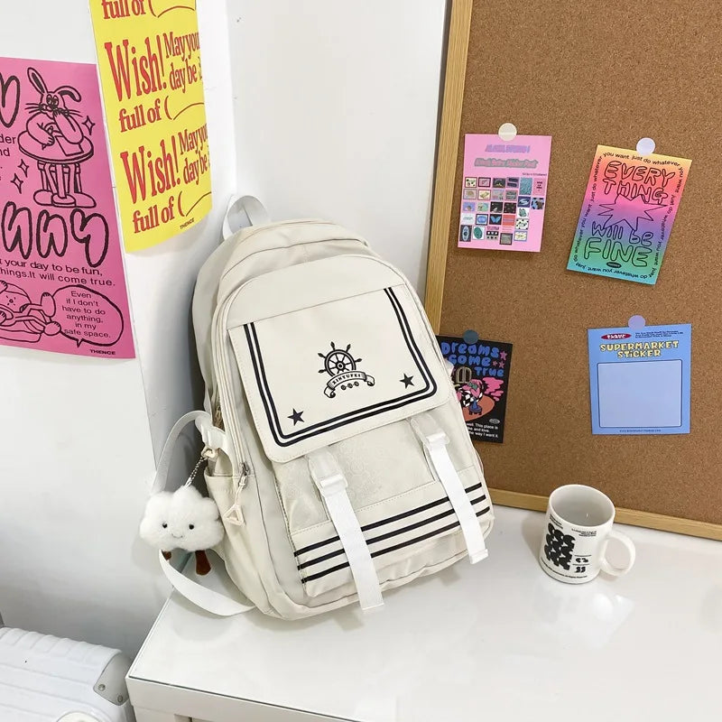 Large Capacity Schoolbag for College Students Backpack