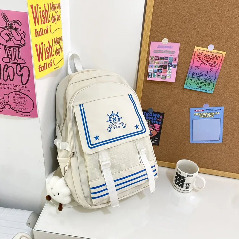 Large Capacity Schoolbag for College Students Backpack