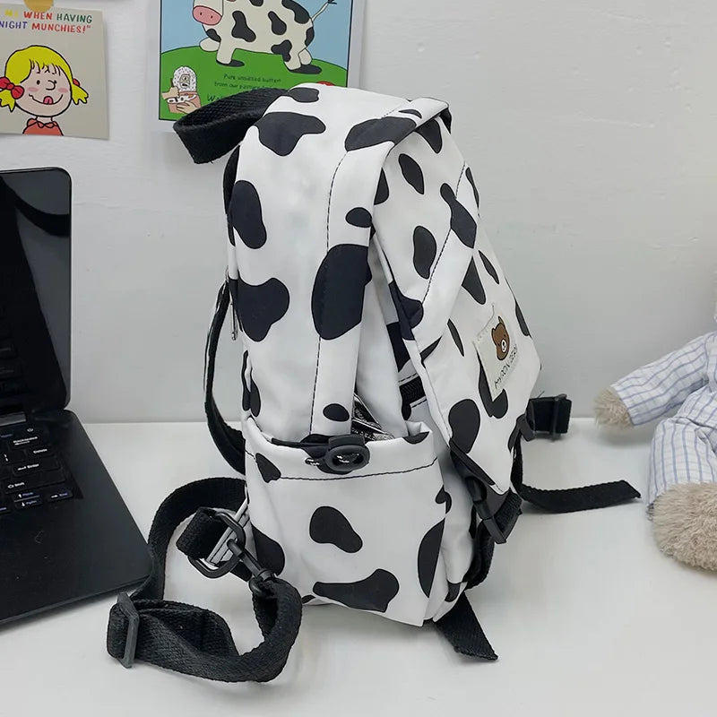 Summer Ladies Small Backpack Casual Nylon Shoulder Messenger Bag Mini Schoolbags