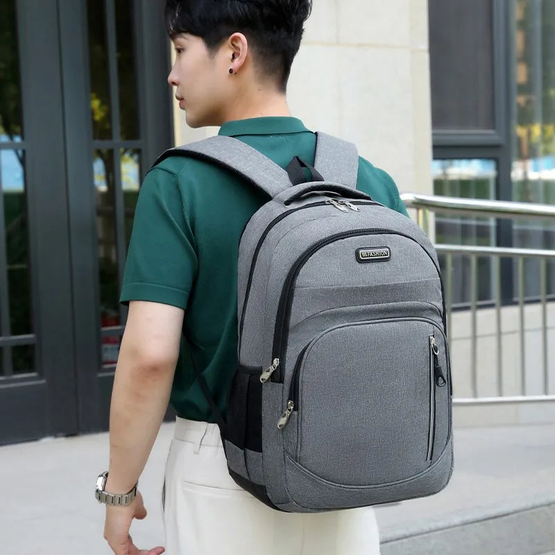 Summer Men Backpack Multifunction School Bag Waterproof Laptop Large Capacity