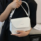 Summer Small Square Handbags For Women Solid Female Shoulder Bag High Ladies Cro