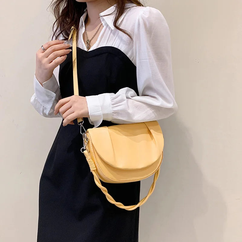 Summer Crossbody Shoulder Bag Flap Handbag for Women