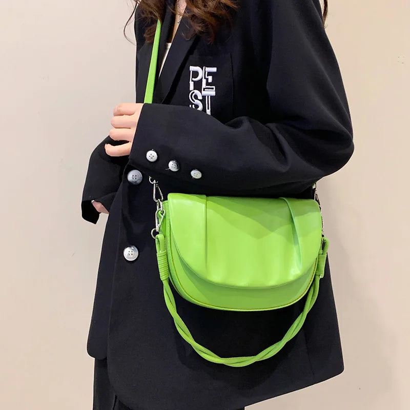 Summer Crossbody Shoulder Bag Flap Handbag for Women