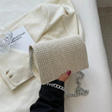 Straw Weave Crossbody Bag for Women Small Purses Handbags