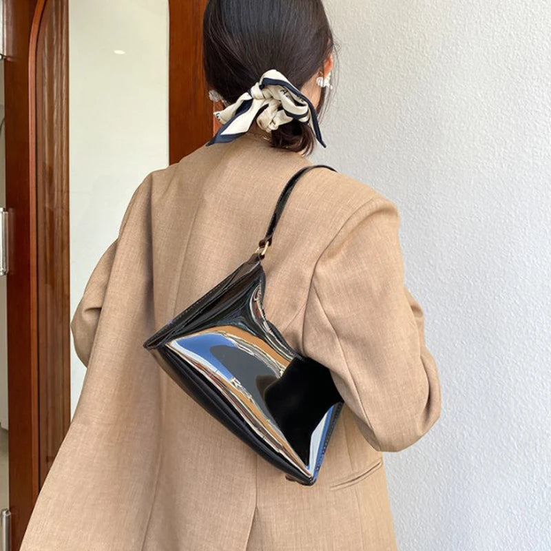 Summer Women Single Shoulder Bag Clear Jelly Handbag