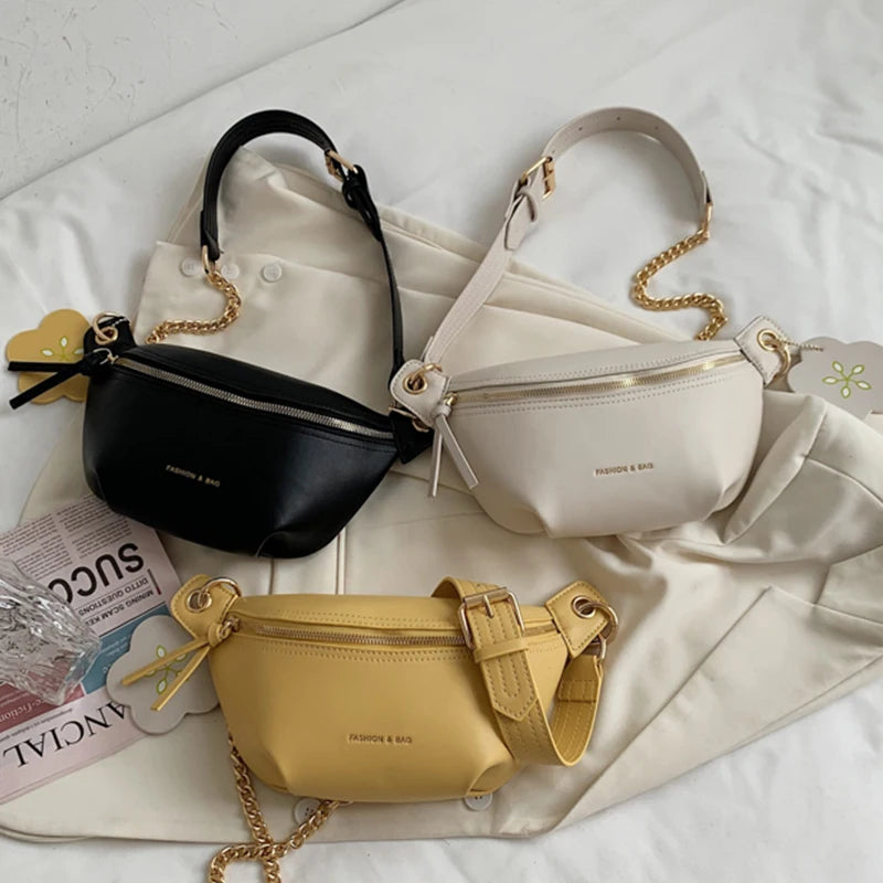 Summer small fresh bag messenger chest bag female bag wild niche waist bag