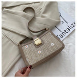 Summer Straw Bag One-Shoulder Armpit Bag Beach Handbag