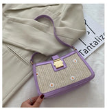 Summer Straw Bag One-Shoulder Armpit Bag Beach Handbag