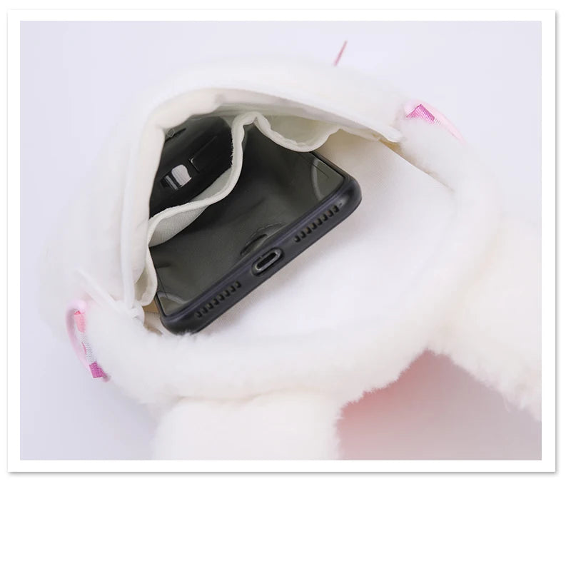 Baby Bunny Lolita Girl Cross Body Mini Bag for Phone