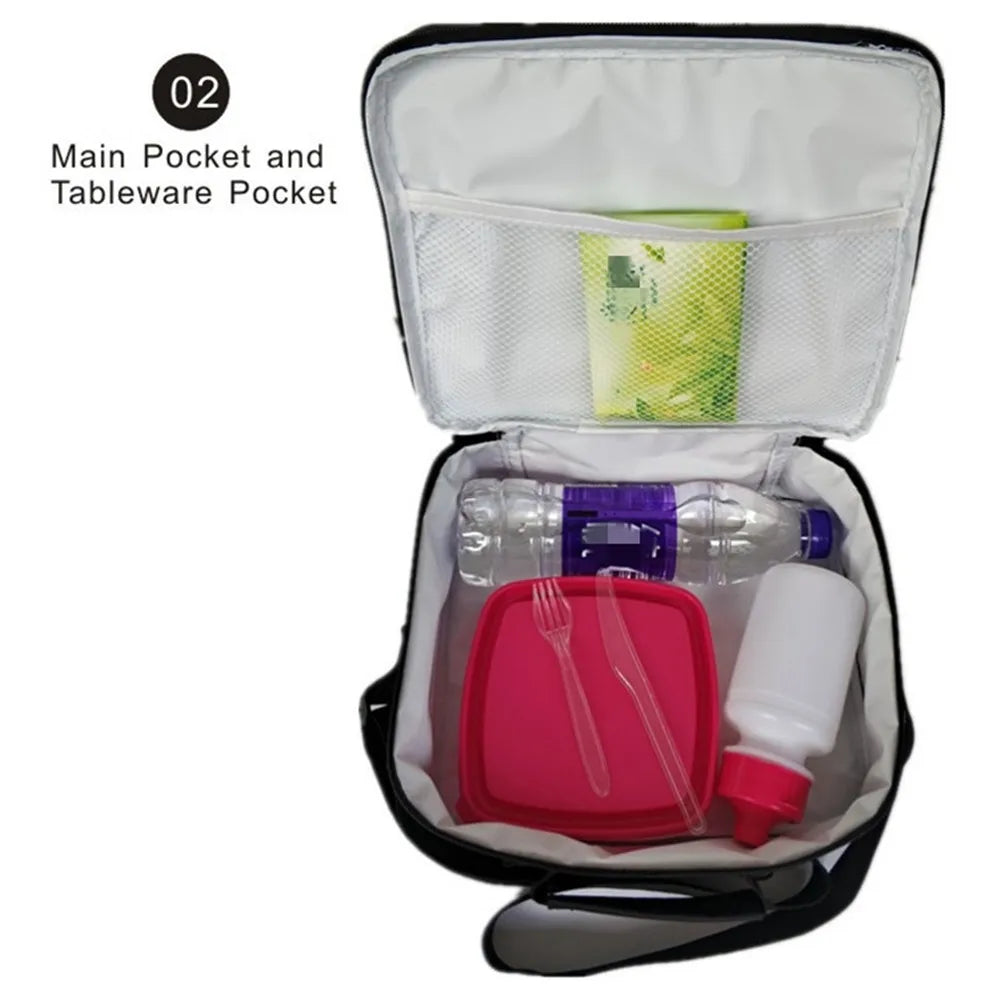 Zings Lunch Bag For Kids Children Portable Lunch Box Superzings