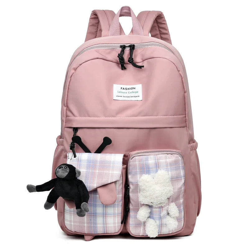 TARVEASY Women Backpacks Large Capacity Shoulder Bags for High School Students