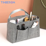 Travel Organizer Insert Bag Cosmetic Makeup Bag Toiletry Insert Storage