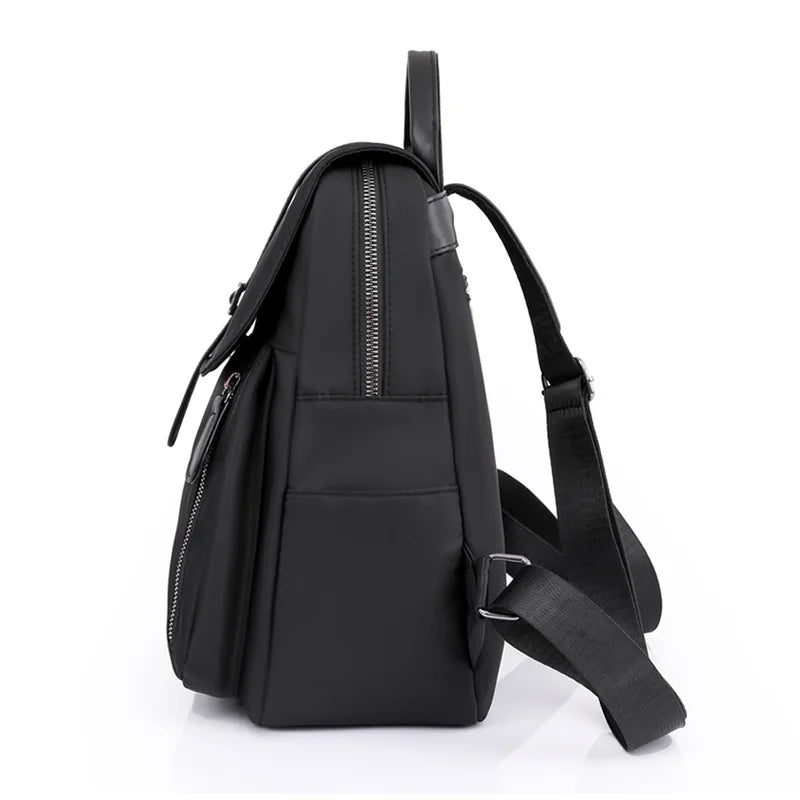 Casual Anti-Theft Woman Backpack for Traveling Outdoors
