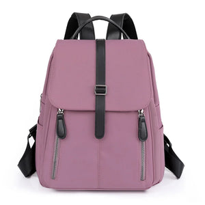 Casual Anti-Theft Woman Backpack for Traveling Outdoors