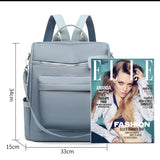 Casual Oxford Women Backpack Small Multi-pocket Female Shoulder Bag