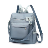 Casual Oxford Women Backpack Small Multi-pocket Female Shoulder Bag