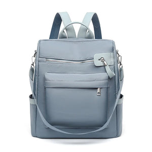 Casual Oxford Women Backpack Small Multi-pocket Female Shoulder Bag