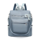 Casual Oxford Women Backpack Small Multi-pocket Female Shoulder Bag