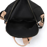 Casual Women Backpack Oxford Solid Backpack for Girls Lightness Japanese Anti-th