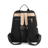 Casual Women Backpack Oxford Solid Backpack for Girls Lightness Japanese Anti-th