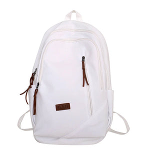 Nylon Schoolbags Large Capacity Unisex Backpacks