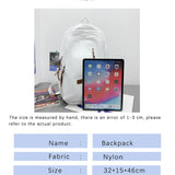 Nylon Schoolbags Large Capacity Unisex Backpacks