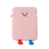 Cartoon Plush Tablet Protect Pouch Bag Case Sleeve Laptop Cover Pocket