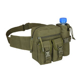 Tactical Men Fanny Pack Outdoor Water Bottle Phone Belt Bags