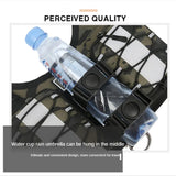 Reflective Adjustable Dog Backpack Harness for Small Dogs
