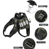 Reflective Adjustable Dog Backpack Harness for Small Dogs