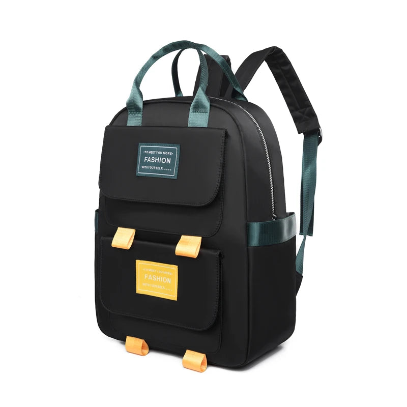 Casual Women Backpack Nylon School Bags