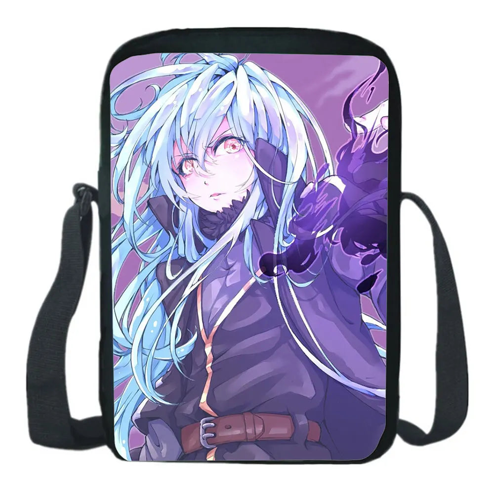 Slime Messenger Bag Anime Students Crossbody Phone Bag
