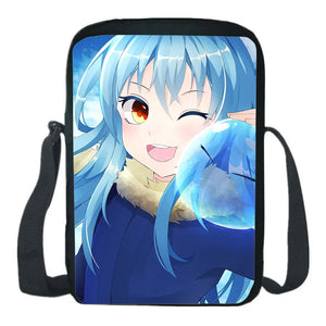 Slime Messenger Bag Anime Students Crossbody Phone Bag