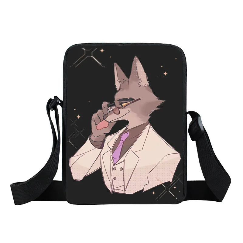The Bad Guy Shoulder Bag Casual Messenger Sling Bag for Kids Students