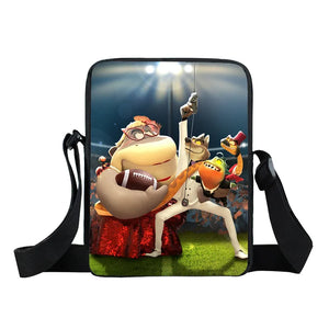 The Bad Guy Shoulder Bag Casual Messenger Sling Bag for Kids Students