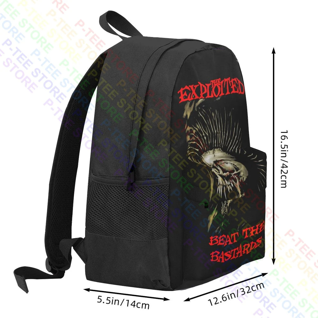 The Exploited Beat The Bastard Punk Backpack