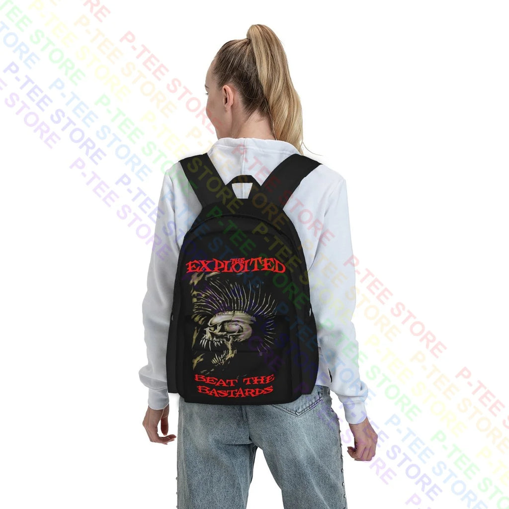 The Exploited Beat The Bastard Punk Backpack