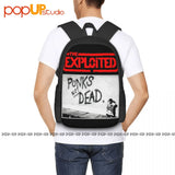 The Exploited Scottish Punk Rock Band Backpack
